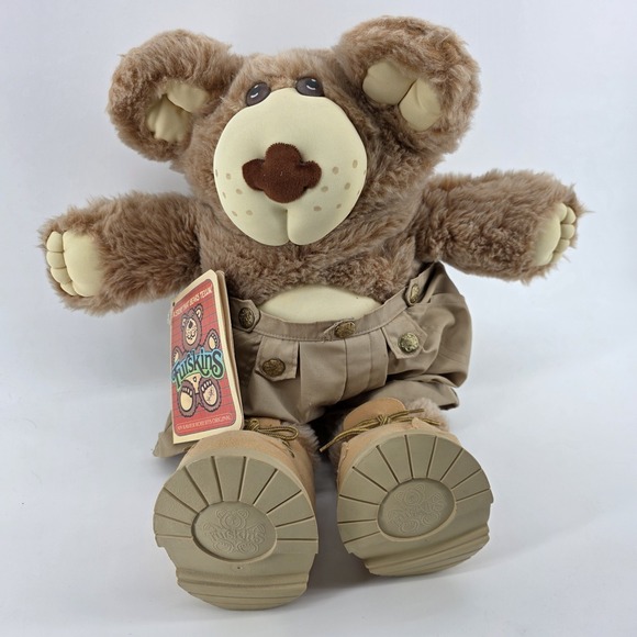 Furskins Other - Furskins Bear Plush Boone Furskin 1986 Bee-Keeper Xavier Roberts USA 23"